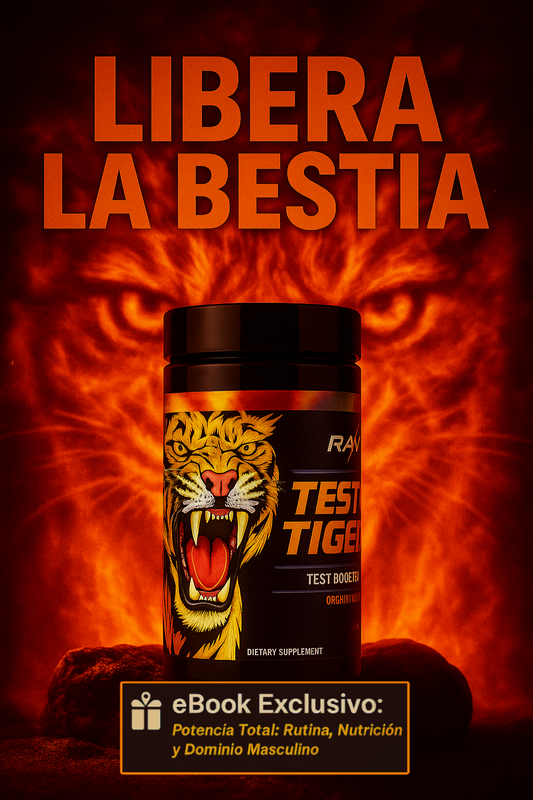 TESTOTIGER: MULTIPLICA TU TESTOSTERONA